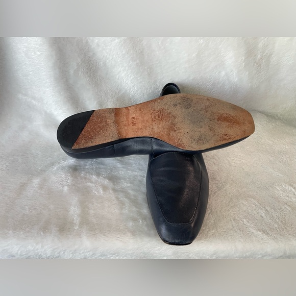 Vintage Blue Leather Enzo Angiolini vero cuoio genuine leather size 8 1/2 - Picture 5 of 5